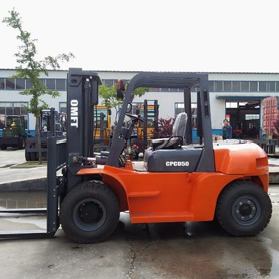 5ton 5000kgs Diesel Forklift with Isuzu Mitsubishi Engine 3m 3.5m 4m 4.5m 5m 6m 7m Mast Tcm/Linde/Yale/Toyota/Crown/Hyster/Ep/Heli/Hangcha