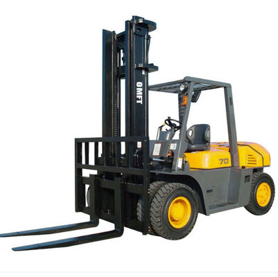 Ce Diesel Power Engine 6ton Diesel Forklift Truck with Duplex Triplex Mast and Clamp