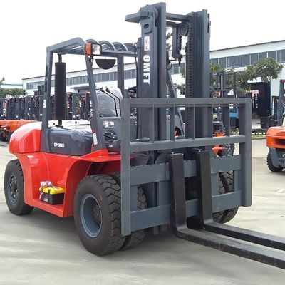 Min. Turning Radius 3320mm 6ton Diesel Forklift Truck with Chinese or Japanese Engine Fork