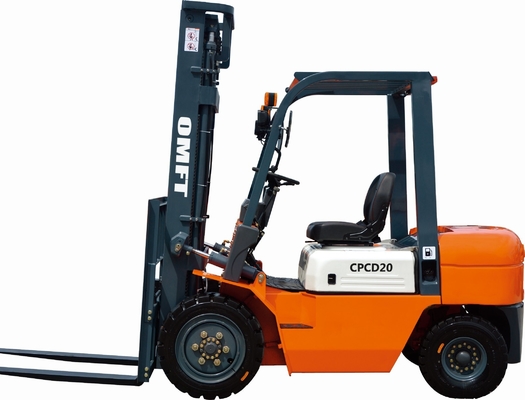 Ce ISO SGS Standard 2 Ton 2t 2ton Forklift for Steel and Rubber Forklift Truck