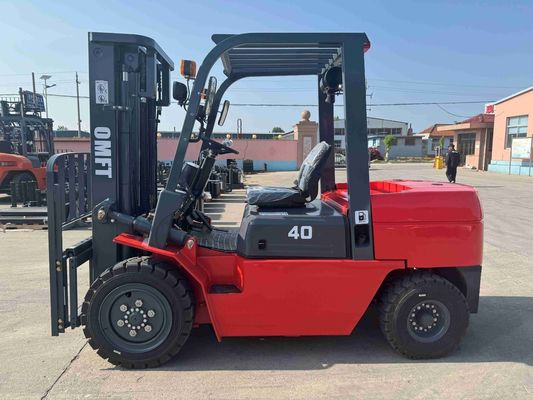 4.0 Ton Diesel Forklift Truck Material Handling Equipment with 4000kgs Load Capacity