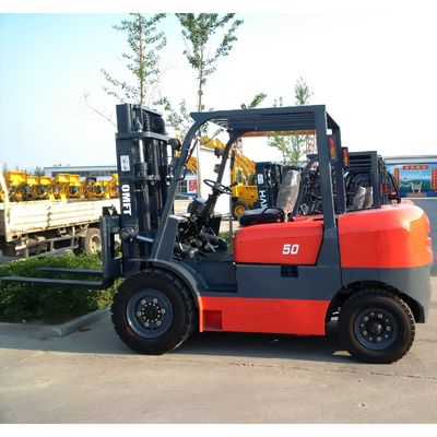 Ce ISO SGS Standard 4.5ton Diesel Forklift Truck with 3m 3000mm Duplex and Free Lift