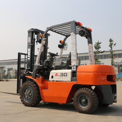 3t Diesel Forklift Truck with 4m 4000mm Two Stage Full Free Mast Duplex Full Free Mast