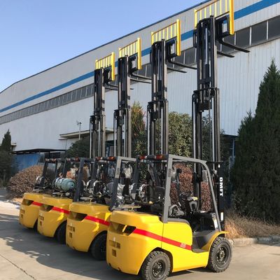 Stacking 1.8ton Gasoline and LPG Dual Fuel Forklift Truck Tcm Technology with Ce ISO