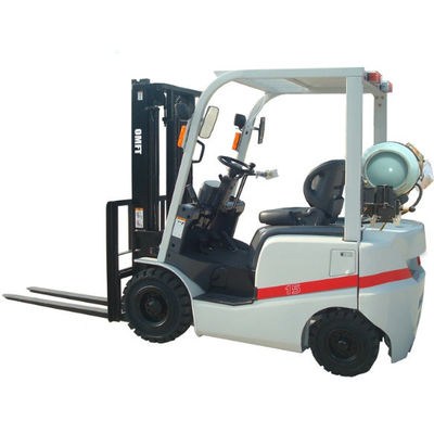 CPQY15 Gasoline Lp Gas Dual Fuel Forklift Trucks with Side Shift Solid Tyre Nissan Forklift Duplex Triplex Full Free Mast
