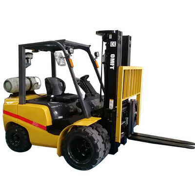 2940mm Min. Width of Right Angle Stacking 3t Gasoline and LPG Engine Forklift Truck with Nissan K21 K25 Engine