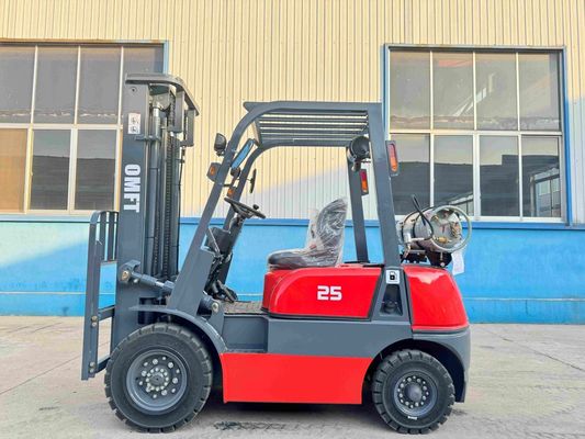 2.5ton LPG Gas Forklift/Propane Forklift Toyota7 Model Standard Ce ISO SGS Fork 1070mm