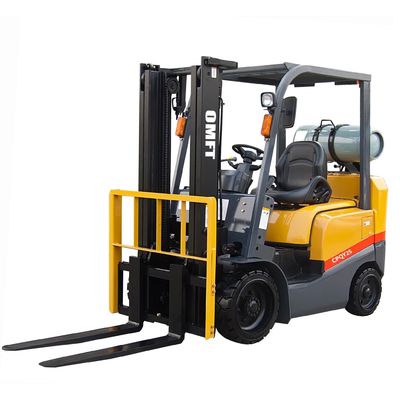 2.5ton Gasoline Forklift with Wide-View Mast and Japan Nissan Engine Min. Width 2690mm
