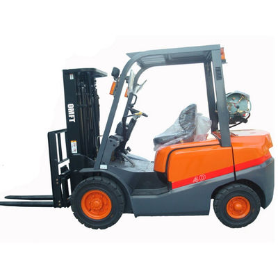 Ce ISO SGS Approved 4ton Gasoline Forklift with Wide-View Mast and Japan Nissan Engine