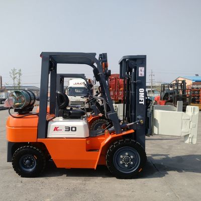 3.5ton LPG Forklift with Japanese Nissan K21/K25 Engine and Euro/Us EPA Emission Standard