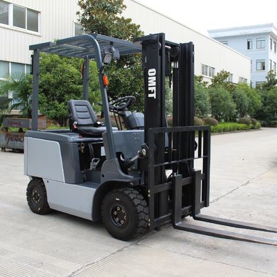 3m Full Free Mast Electric Forklift with 3ton Capacity and 48V/550ah Battery Ce ISO