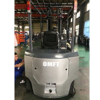 Full AC Four-Wheel Electric Forklift with 2.5 Ton Capacity and Curtis Zapi Sme Control