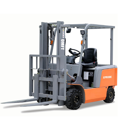 Full AC Four-Wheel Electric Forklift with 2.5 Ton Capacity and Curtis Zapi Sme Control