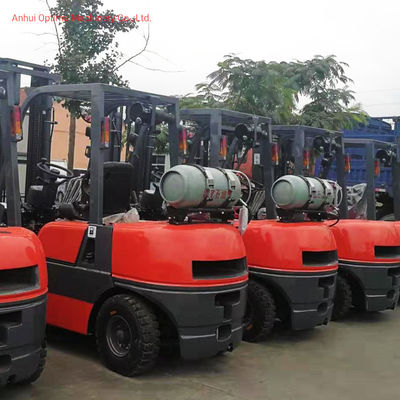 LPG Gas Dual Fuel Petrol LPG Gasoline Forklift Fg20 with Impco Omft Standard Ce ISO SGS