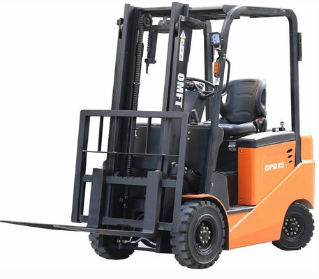 1.5ton Four-Wheel Electric Forklift with Curtis Control and Free Battery Charger