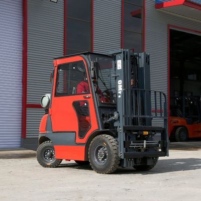 3500kgs Gasoline Toyota LPG Forklift with Nissan K21 K25 Clamps Hydraulic Transmission
