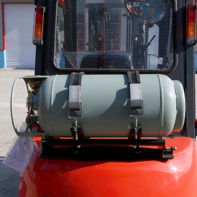 3500kgs Gasoline Toyota LPG Forklift with Nissan K21 K25 Clamps Hydraulic Transmission