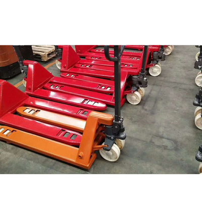 CBY20 2 Ton 2000 Kg Steel and PU Material Hydraulic Manual Hand Pallet Truck Pallet Jack