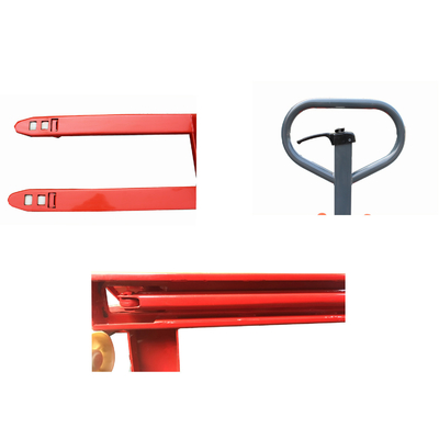 CBY20 2 Ton 2000 Kg Steel and PU Material Hydraulic Manual Hand Pallet Truck Pallet Jack