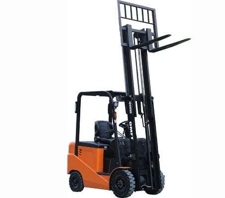 1.5ton 3 Wheels Electric Forklift Truck with 3m 3000mm Lift Height Duplex 2stages Mast