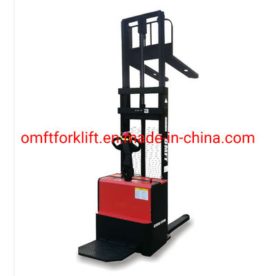 Ce ISO SGS Approved 1.5 Ton 1500 Kg Cdd15W EPS Stand-on Pedal Full Electric Stacker Truck