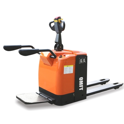 2000kg Cold Storage Warehouse Electric Pallet Truck with Battery Power and Steel-Rubber