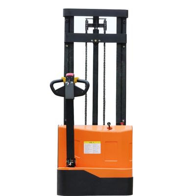 Ce ISO Certified 1.2 Ton 1200kg Cdd12 Electric Pallet Stacker with Battery Operated