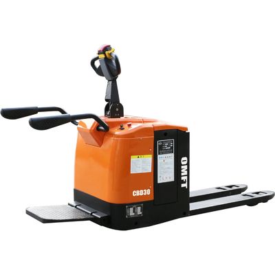 Electric Pallet Truck 3.0 Ton Full Electric Battery Powered Jack Steering EPS