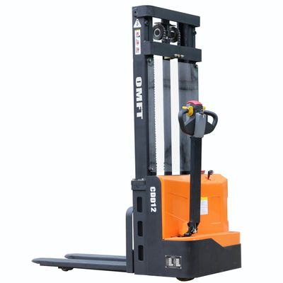 Full Electric Pallet Stacker with 1.5 Ton Capacity and 3.3km/H Maximum Running Speed
