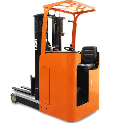 CQD15w 1.0 Ton 1.5 Ton 2.0 Ton 2.5 Ton Narrow Aisle Electric Reach Stacker with Seat