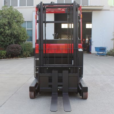 1t 1.5t 2t 2.5t Narrow Aisle Electric Reach Stacker with Seat and 100/30/1070mm Fork