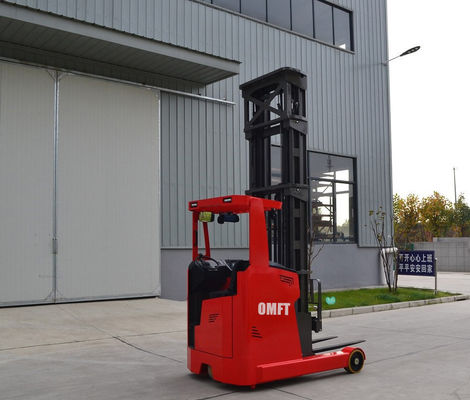 Electric Reach Forklift Truck with Flexible Design Min. Turning Radius 1872mm Ce SGS ISO