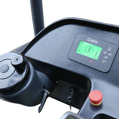 Scissor Telescopic Fork Electric Stacker 100/30/1070mm Fork and 9/10km/H Travel Speed