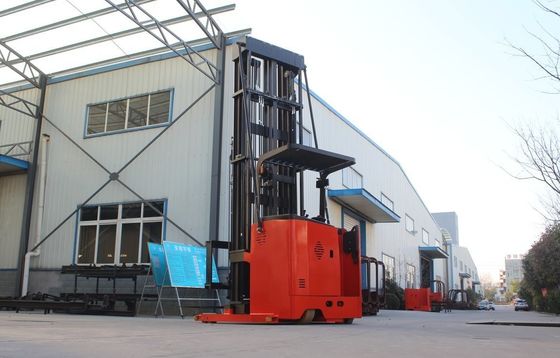 Steel PU 3-Way Electric Reach Truck Stacker with Battery and Charger Tcm/Linde/Yale/Toyota/Crown/Hyster/Heli/Ep/Hangcha