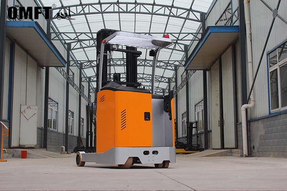 Electric Reach Truck 1.6ton 2.0ton 2.5ton with 8m Lifting Height Steel PU Material