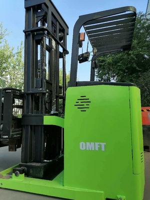 1.5 Ton Steel PU Narrow Aisle Vna Forklift for Right Angle Stacking up to 7 Meters High