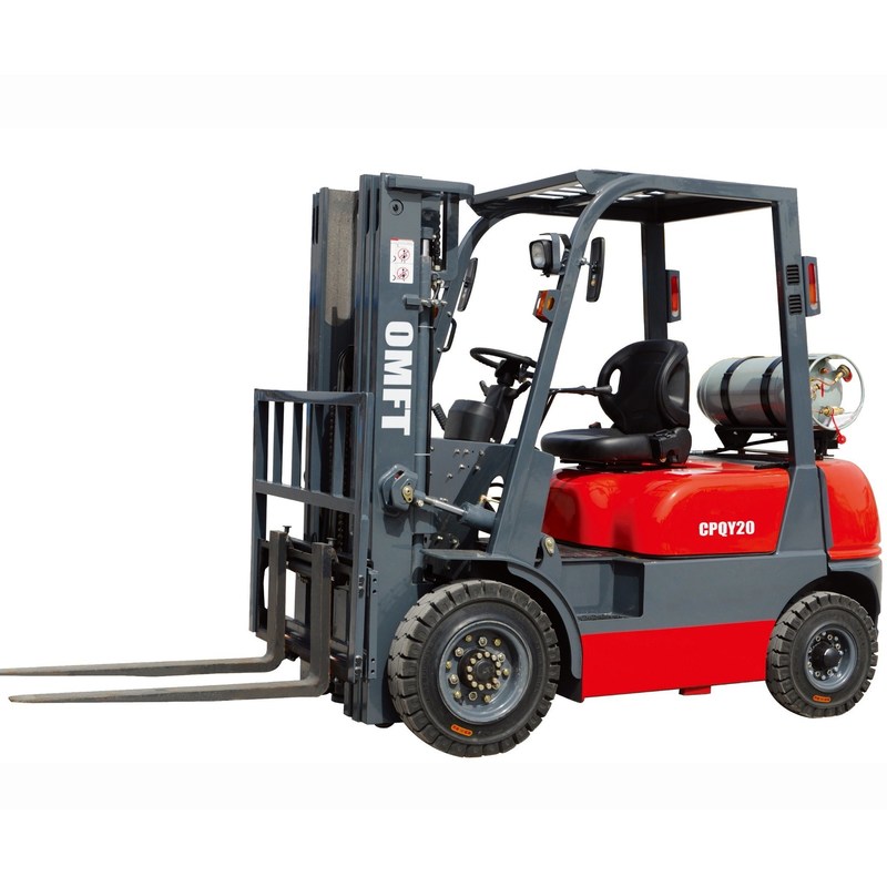 Gasoline LPG Forklift 2ton 2.5ton 3ton 3.5ton 3m 4m 4.5m 5m 5.5m 6m 2stage Duplex 3stages Triple Container Mast