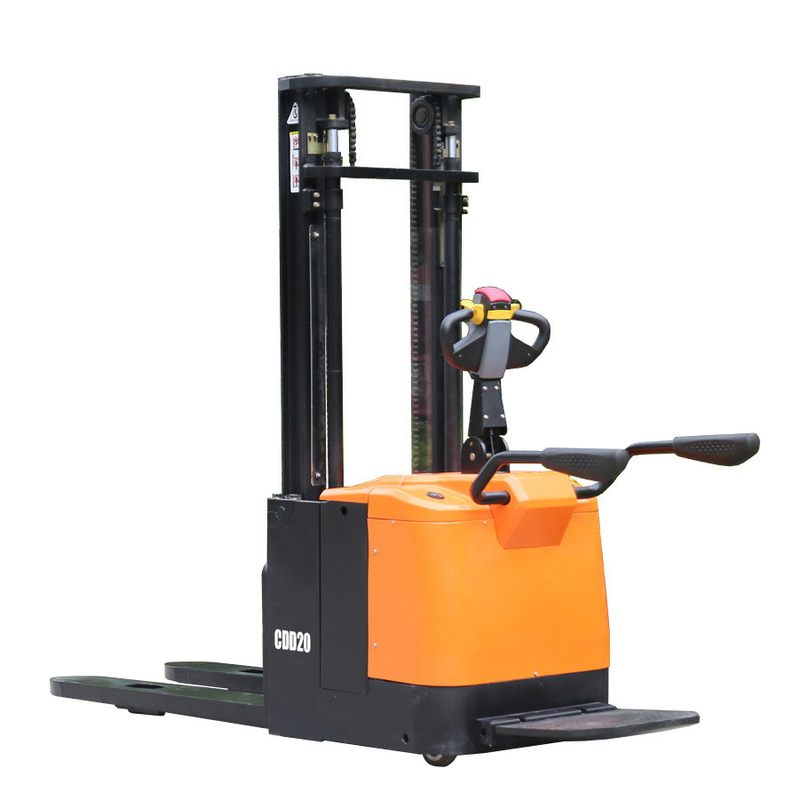 Electric Pallet Stacker with Battery 2ton 2000kg 24V/210ah Curtis Sme Zapi Controller